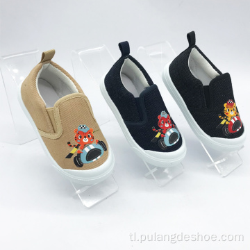 Wholesales Baby Boy Canvas Shoe Easy On.